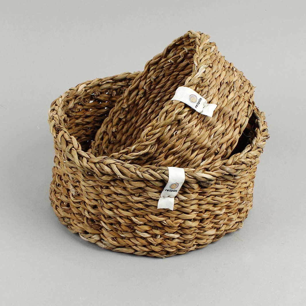 Woven Seagrass Basket - Small