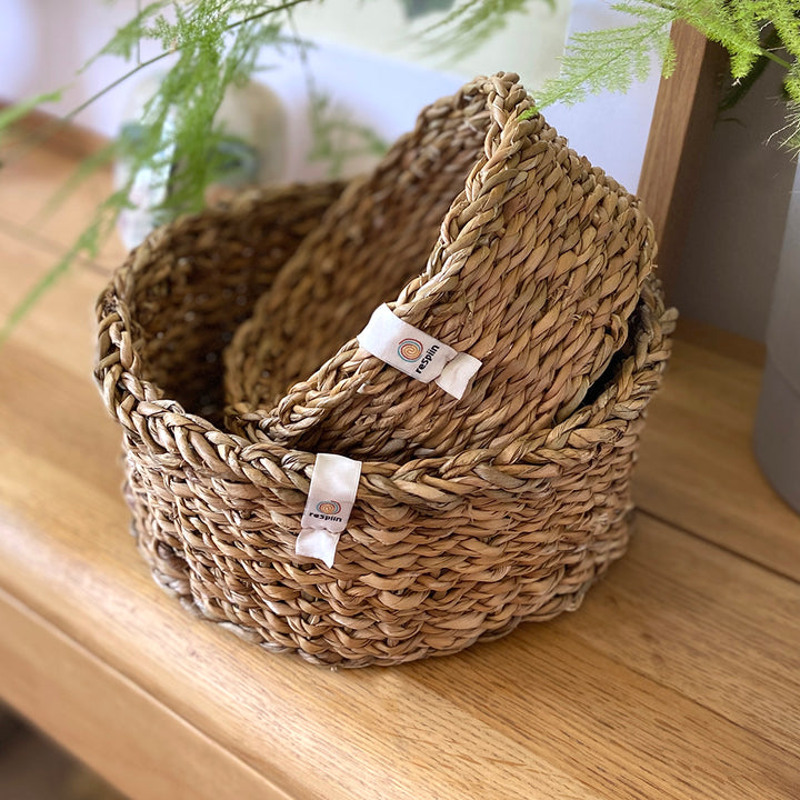Woven Seagrass Basket - Medium