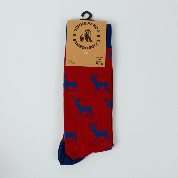 Red Stag Bamboo Socks - Shoe Size 7-11