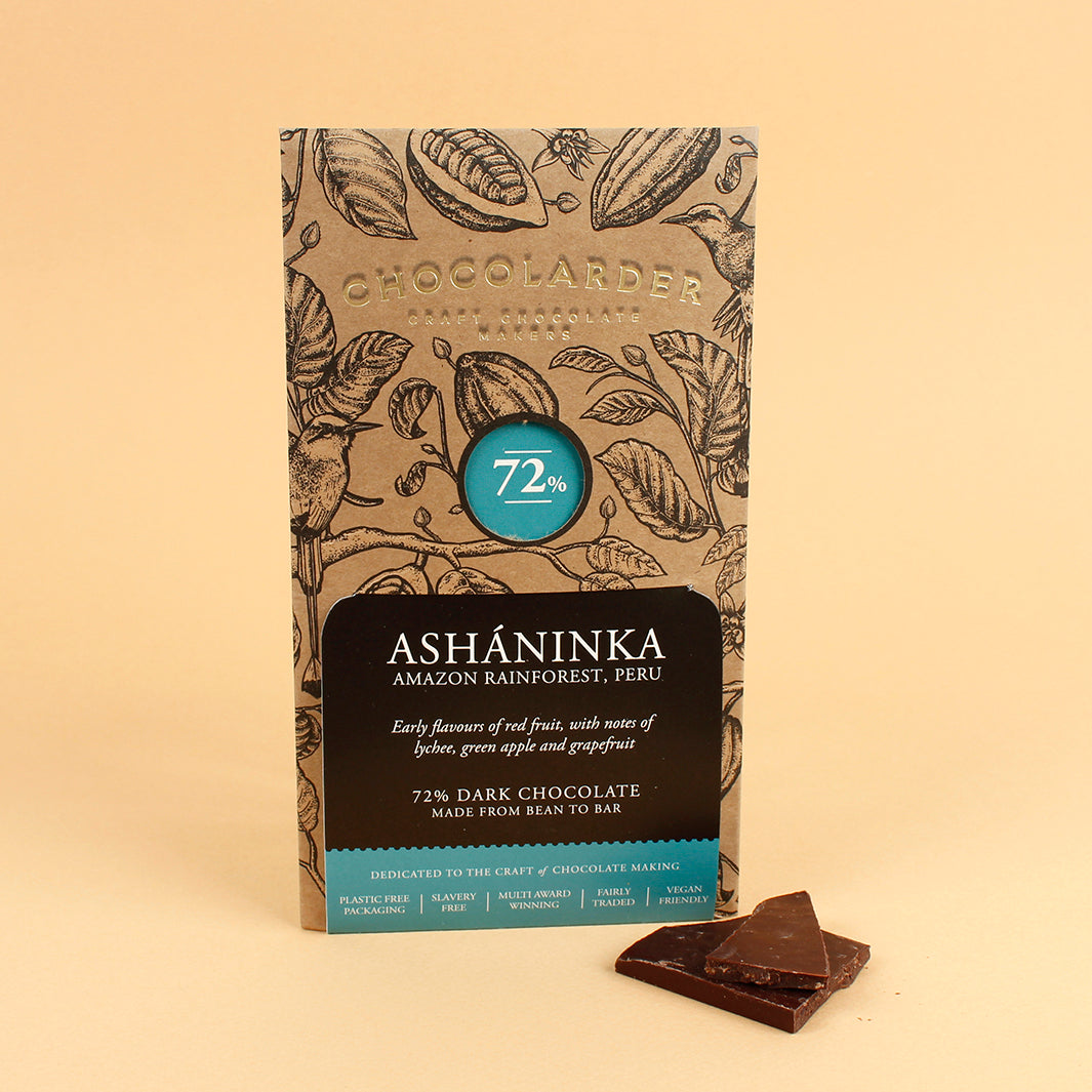 Asháninka 72% Dark Chocolate Bar