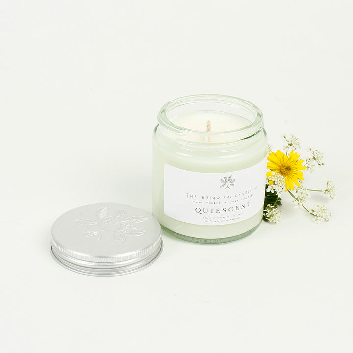 Soy Wax Glass Jar Candle - Quiescent