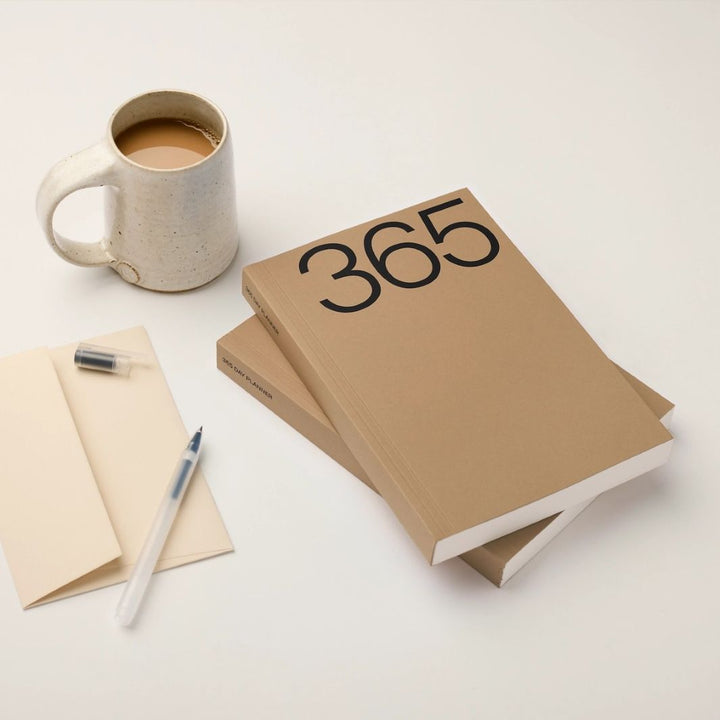 365 Undated A5 Planner – Brown