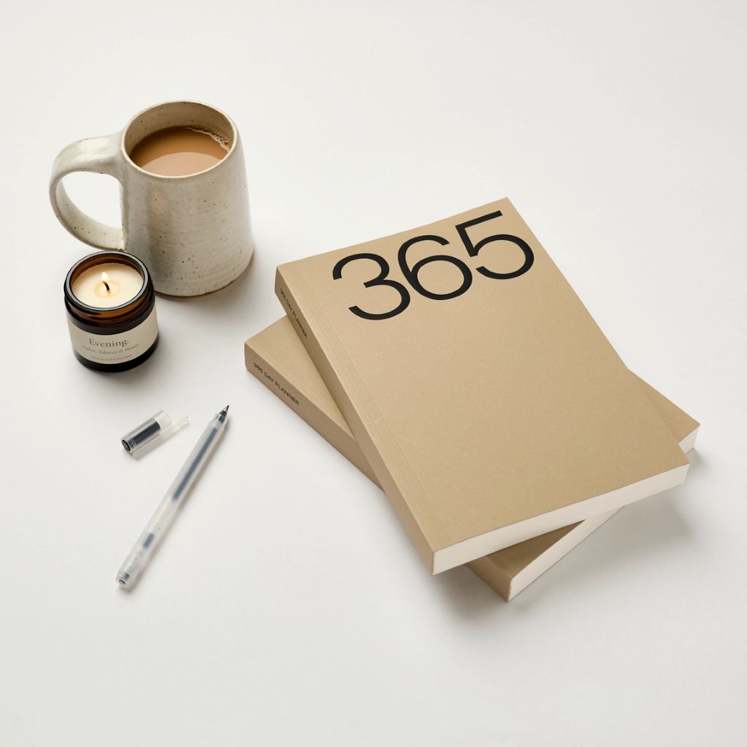 365 Undated A5 Planner – Brown