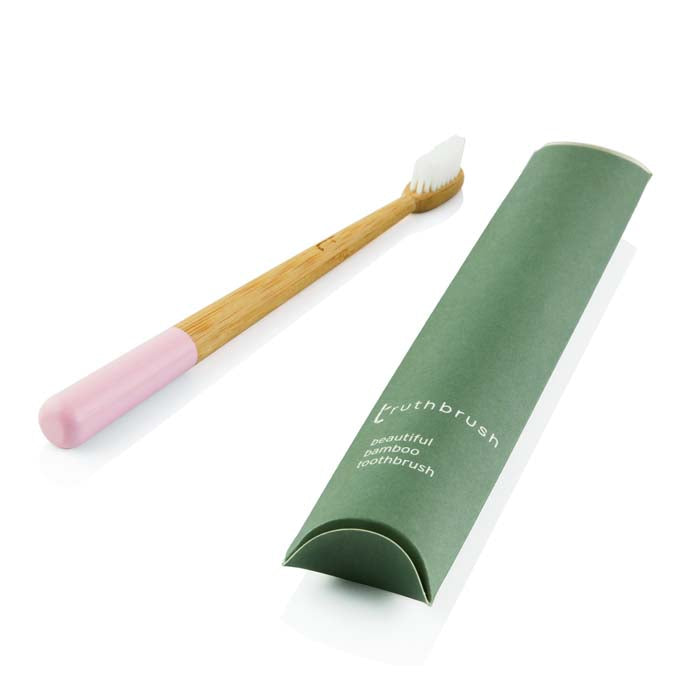 Truthbrush - Pink with Medium Castor Oil Bristles