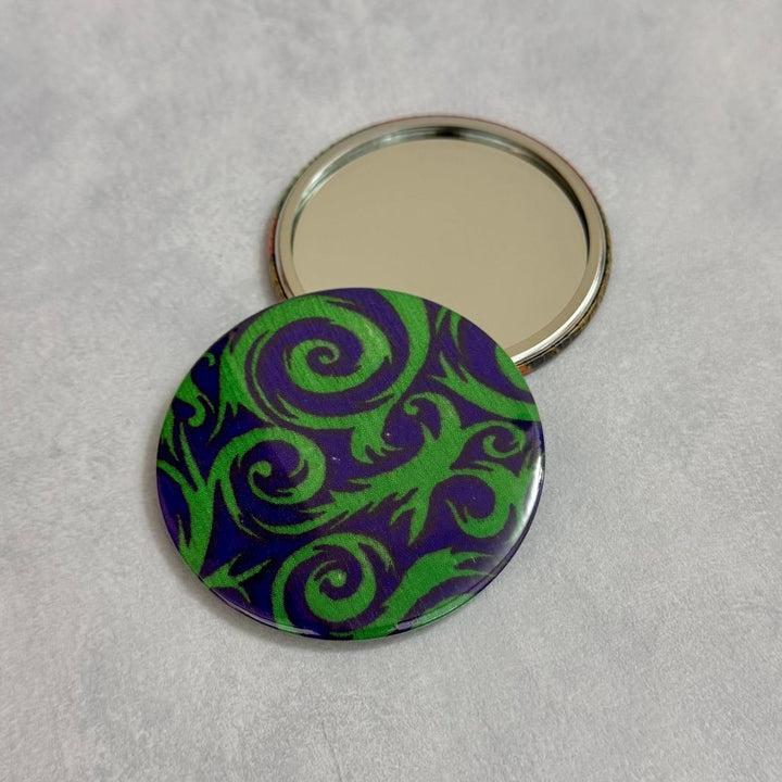 Fuli Recycled Sari Fabric Pocket Travel Mirror