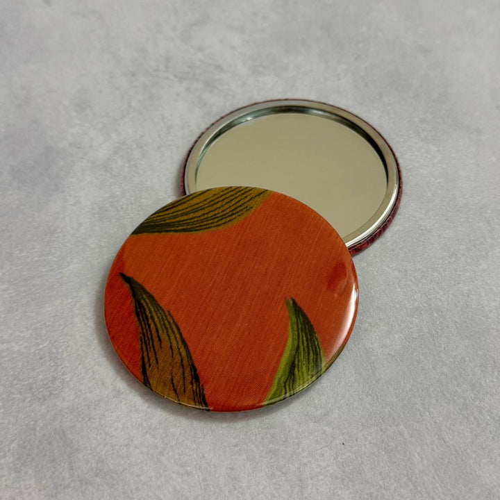 Fuli Recycled Sari Fabric Pocket Travel Mirror