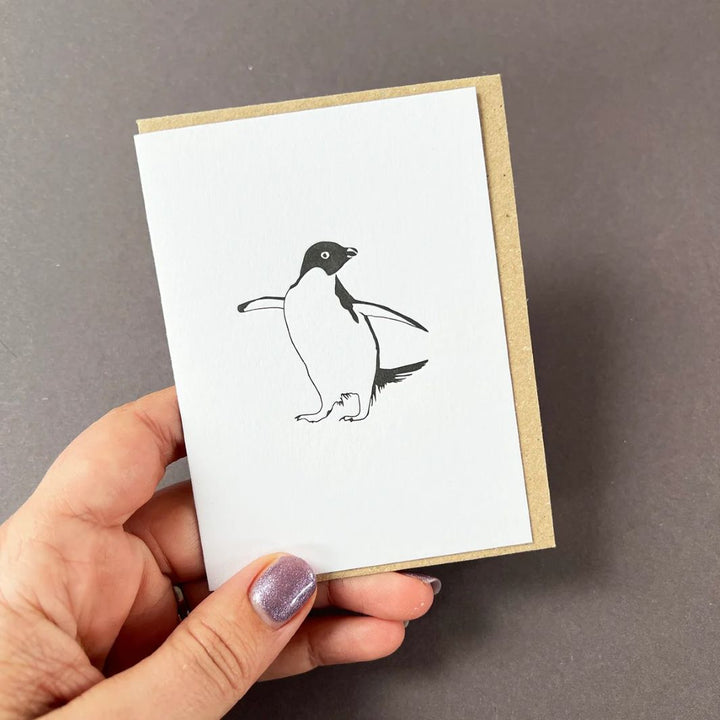 Adelie Penguin Notecard