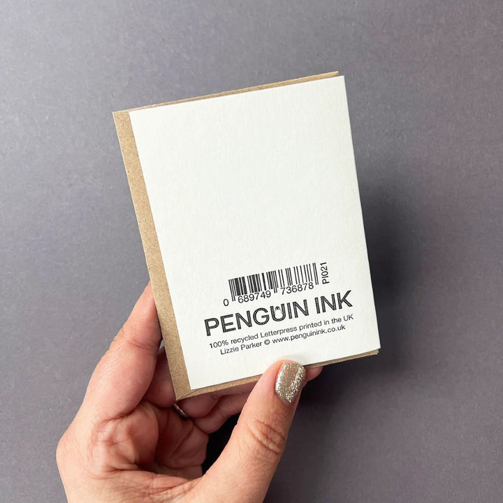 African Penguin Notecard