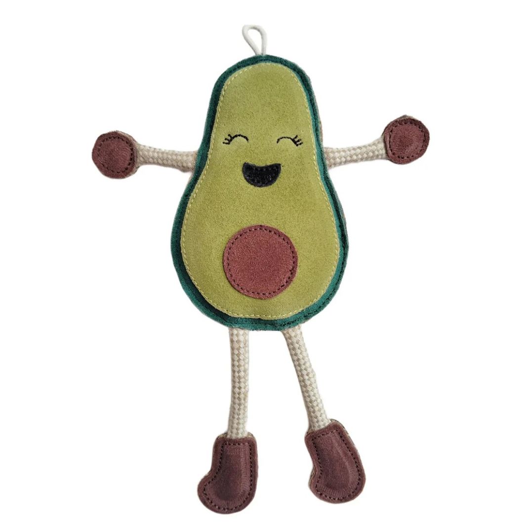 Ava Avocado Eco Dog Toy