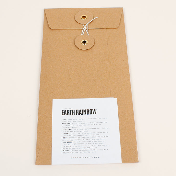Earth Rainbow Crystal Candy Necklace