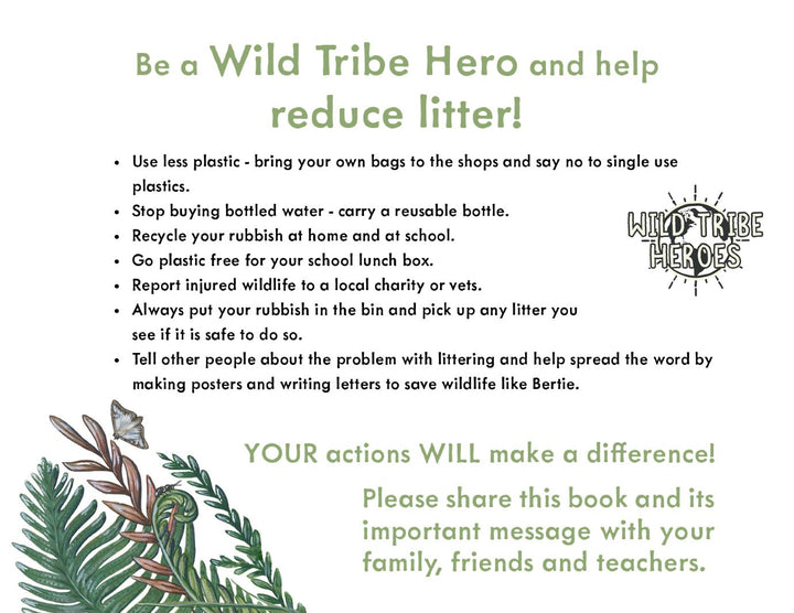 Bertie's Prickly Problem - Eco Children's Book