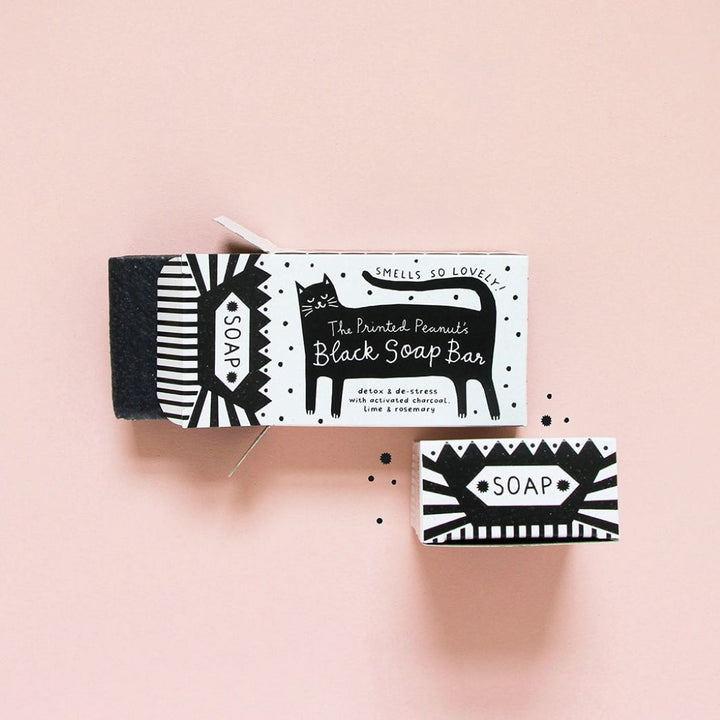 Black Cat Charcoal Soap Bar
