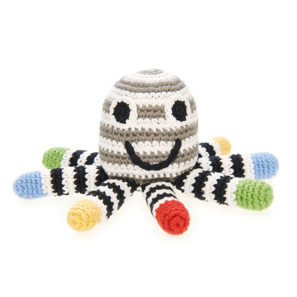 Crochet Octopus Rattle