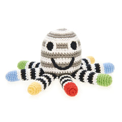 Crochet Octopus Rattle
