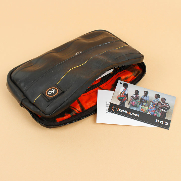 Bicycle Inner Tube Zipped Pouch