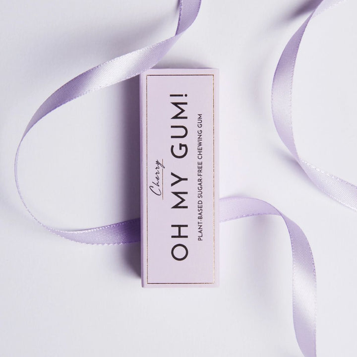Cherry Plastic-Free Chewing Gum