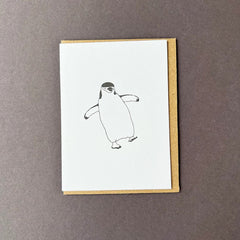 Chinstrap Penguin Notecard