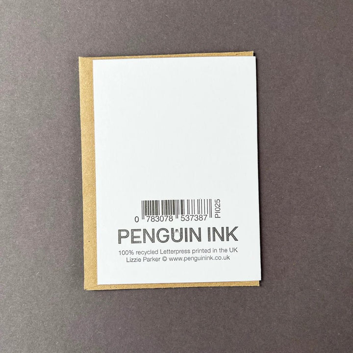 Chinstrap Penguin Notecard