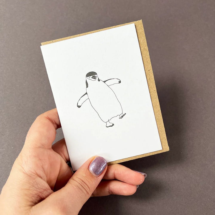 Chinstrap Penguin Notecard