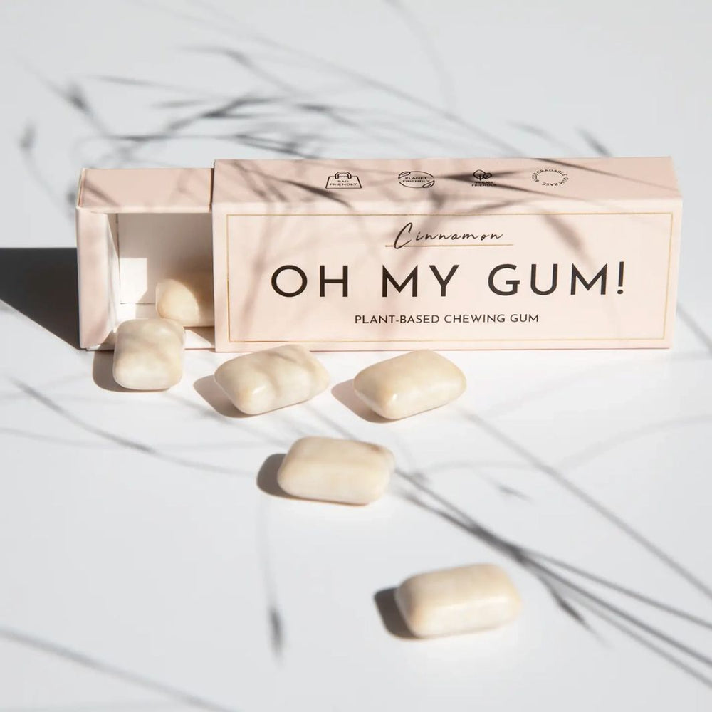 Cinnamon Plastic-Free Chewing Gum