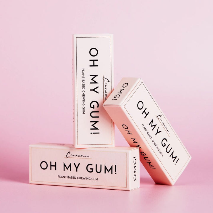 Cinnamon Plastic-Free Chewing Gum