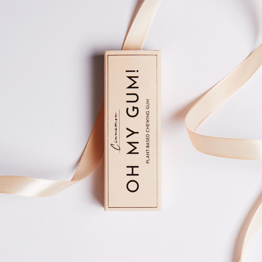 Cinnamon Plastic-Free Chewing Gum