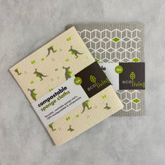 Compostable Sponge Cleaning Cloths