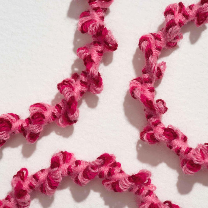 KOOSHOO Crochet Hair Ties – Hot Jam (Pack of 3)