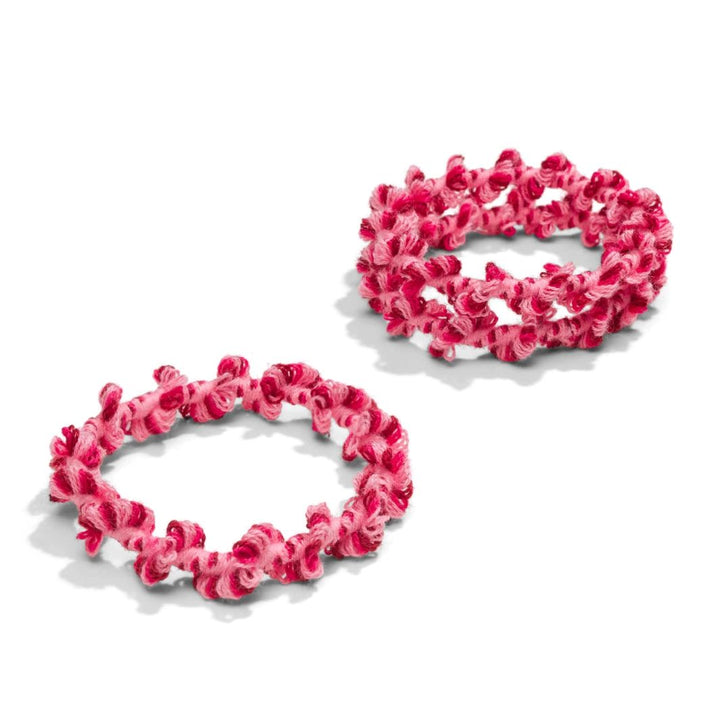 KOOSHOO Crochet Hair Ties – Hot Jam (Pack of 3)