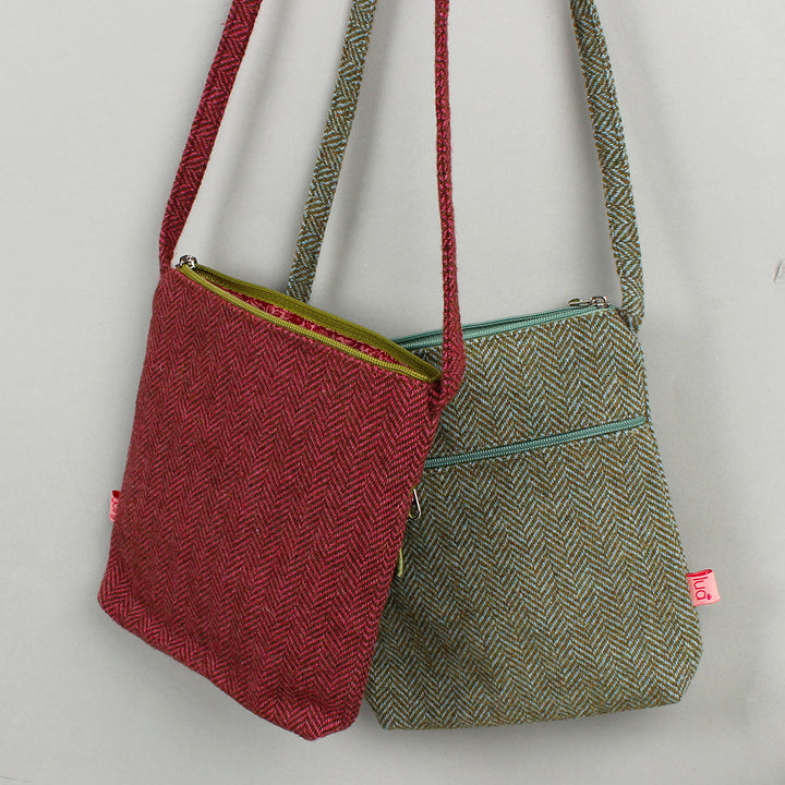 Herringbone Cross Body Purse