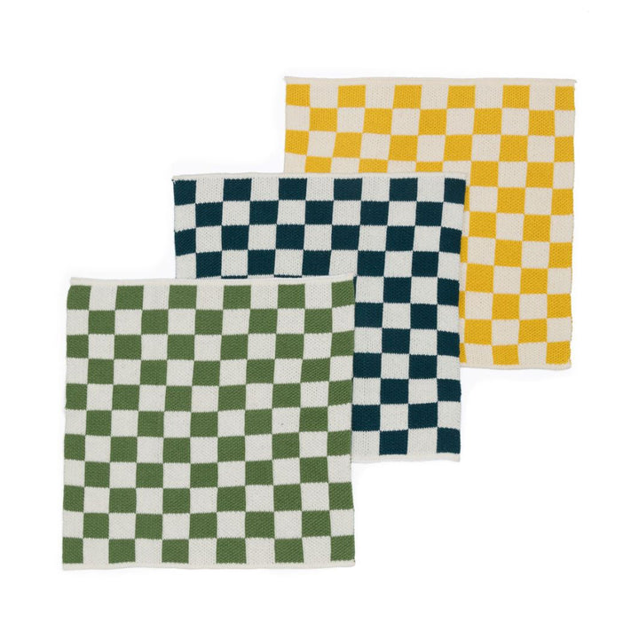 Reusable Cotton Dishcloths - Pack of 3