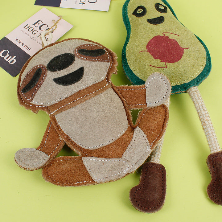 Ava Avocado Eco Dog Toy