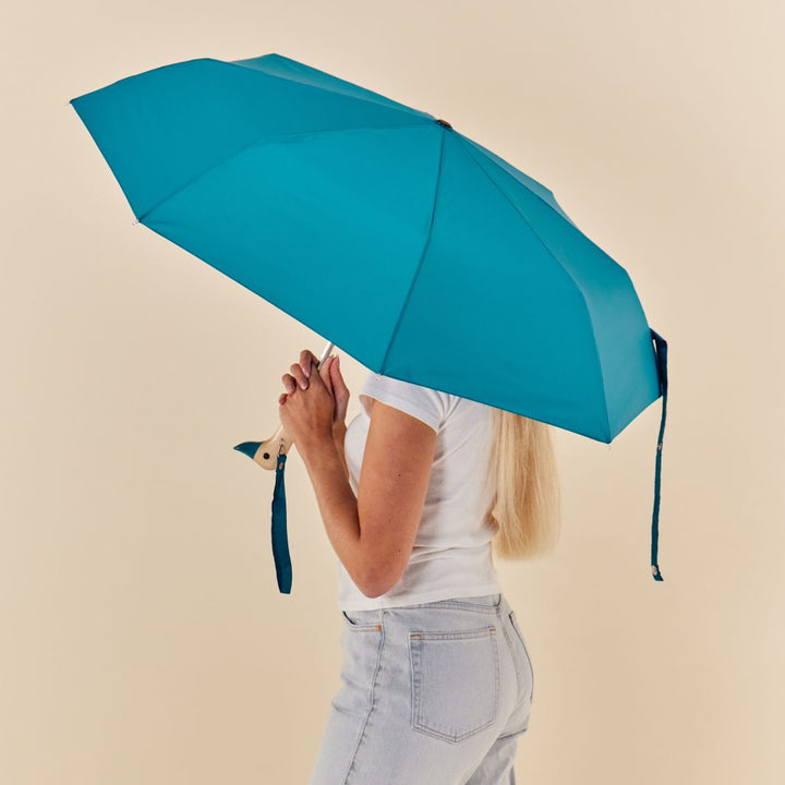 Teal Duck Umbrella