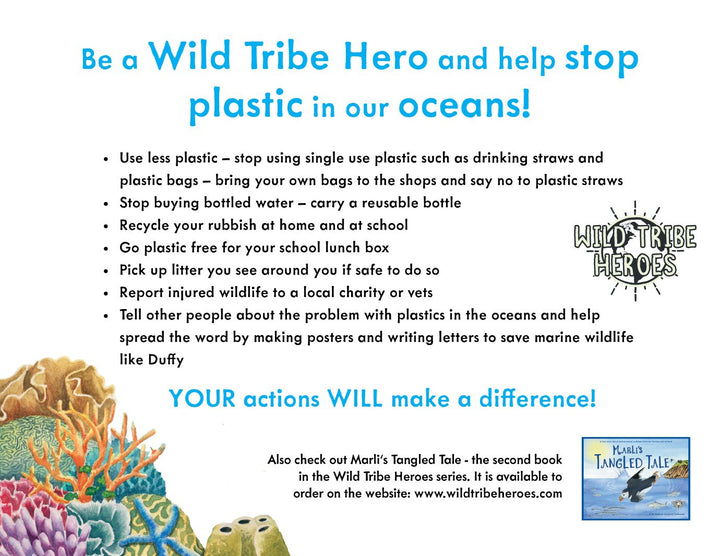 Duffy's Lucky Escape - Eco Children's Book