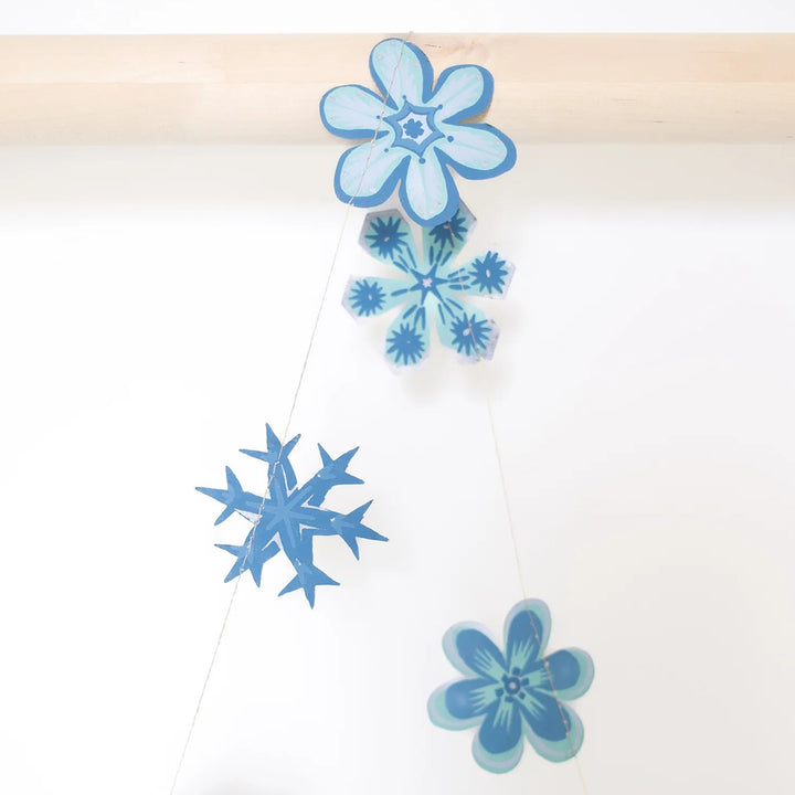 Snowflakes Paper Garland