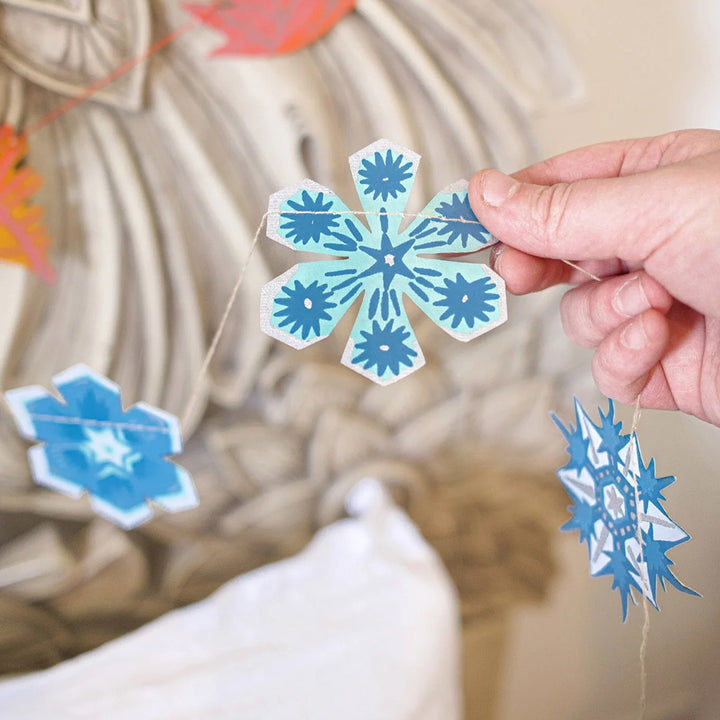 Snowflakes Paper Garland