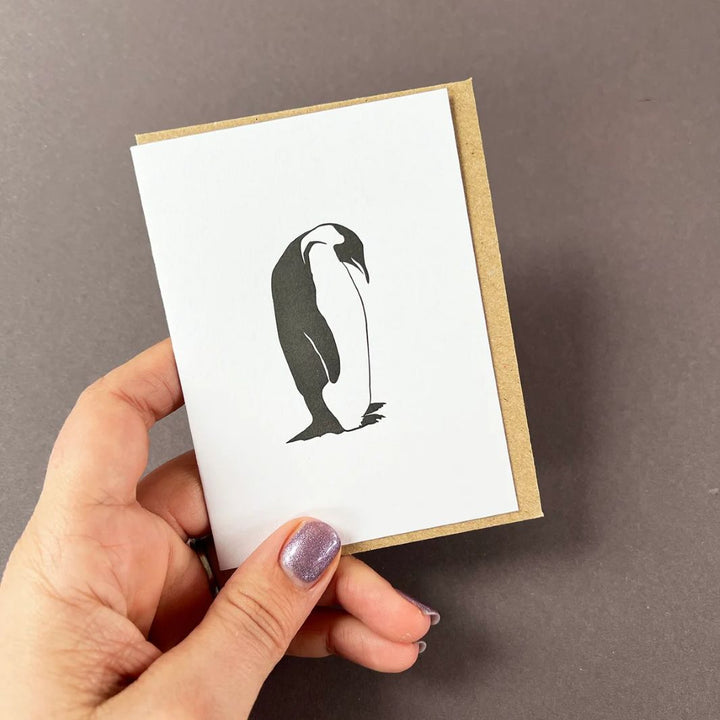 Emperor Penguin Notecard