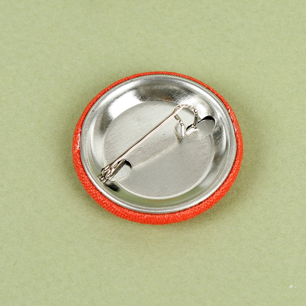 Fabric Pin Badge