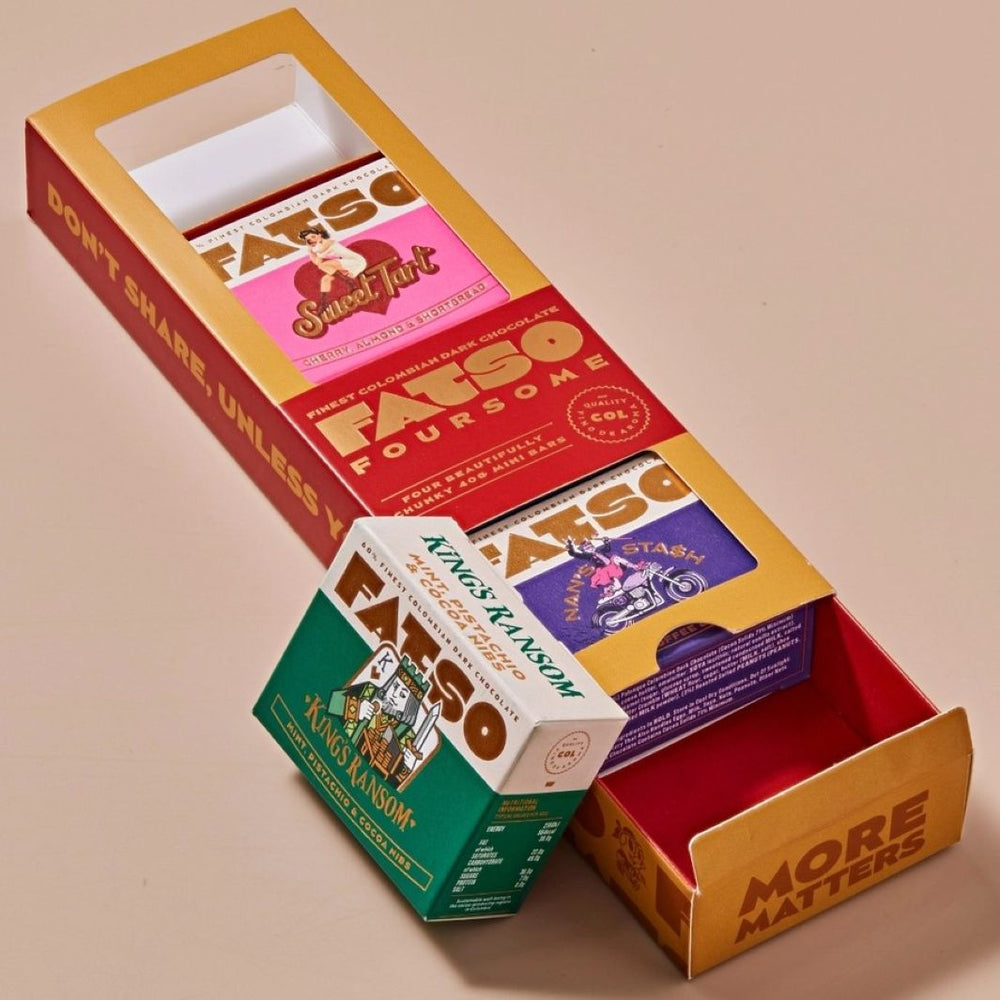 Fatso Foursome Mini Bar Set