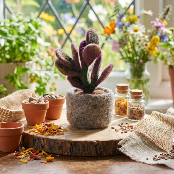 Felt Miniature Pot Plant