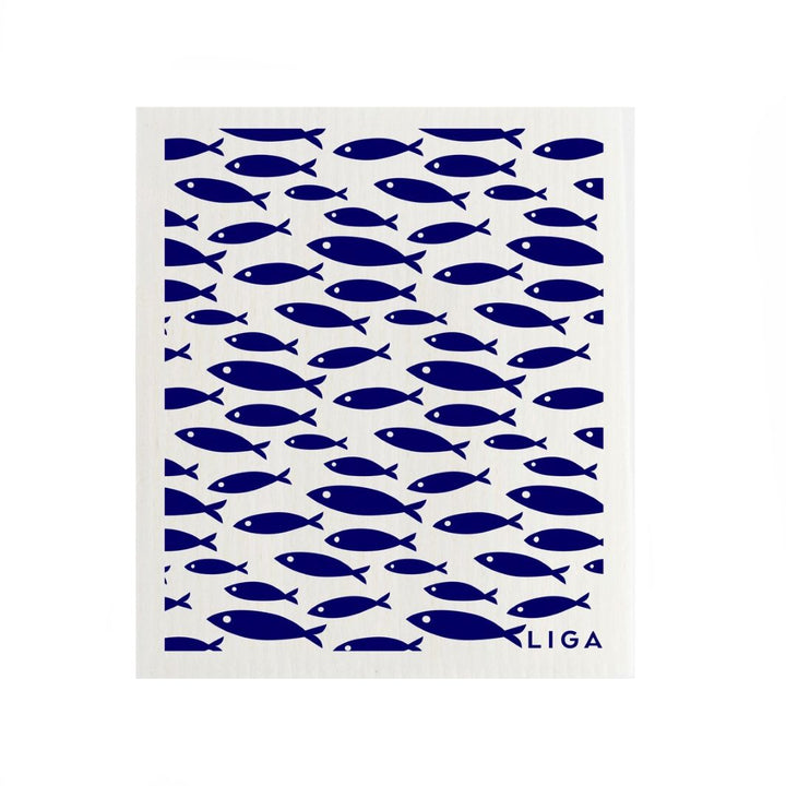Eco Dishcloths | Fish & Wave