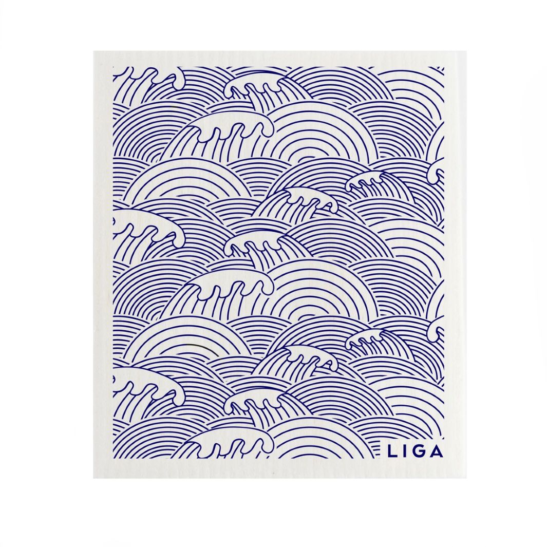 Eco Dishcloths | Fish & Wave