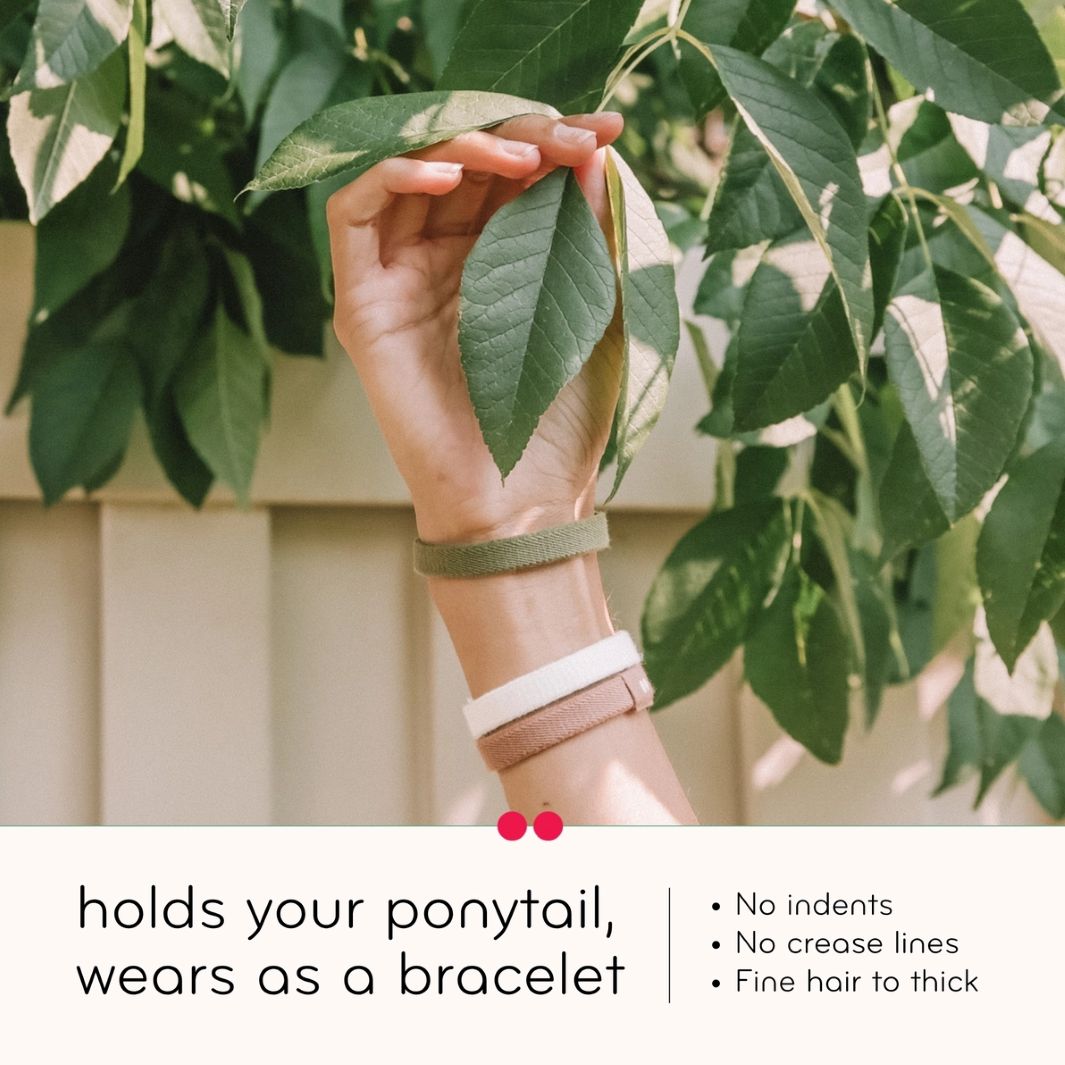 KOOSHOO Flat Plastic-Free Hair Ties – Classics