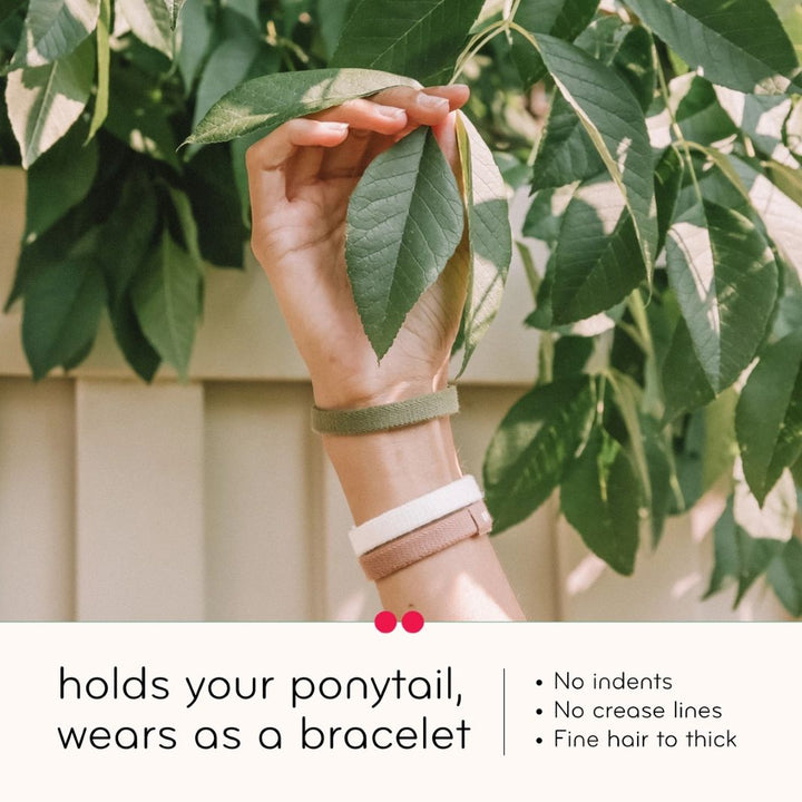 KOOSHOO Flat Plastic-Free Hair Ties – Classics