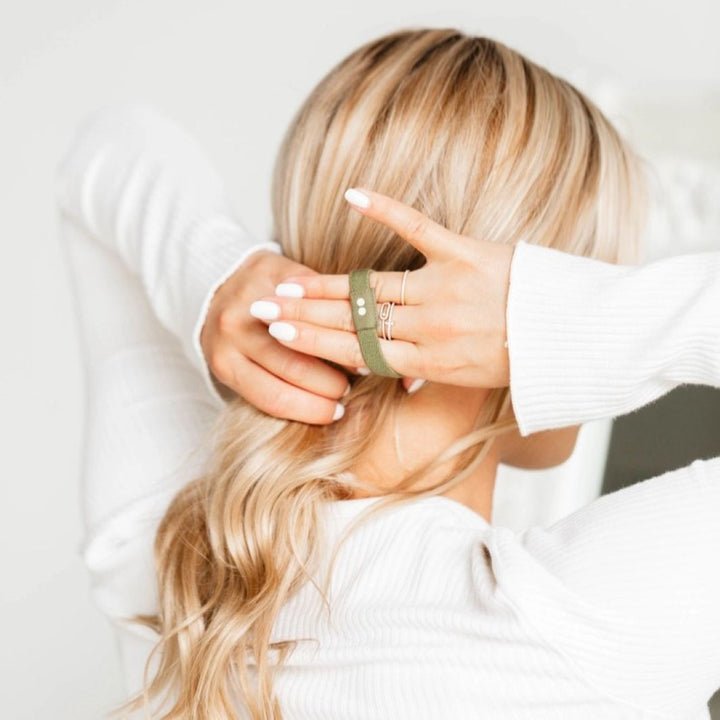 KOOSHOO Flat Plastic-Free Hair Ties – Classics