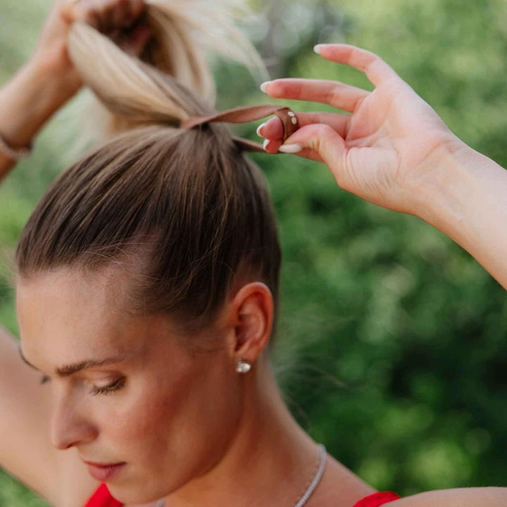 KOOSHOO Flat Plastic-Free Hair Ties – Earth Tints