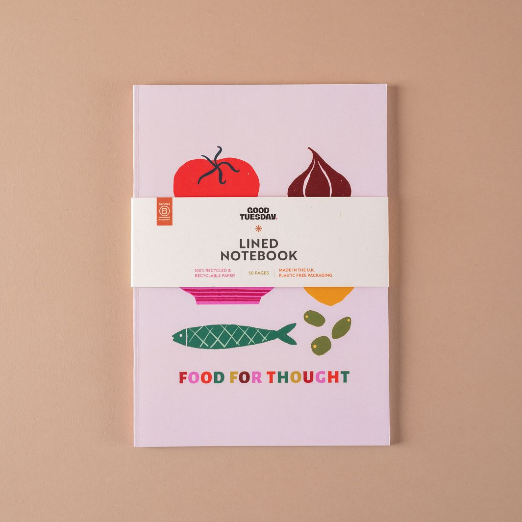 A5 Flavours Lined Notebook