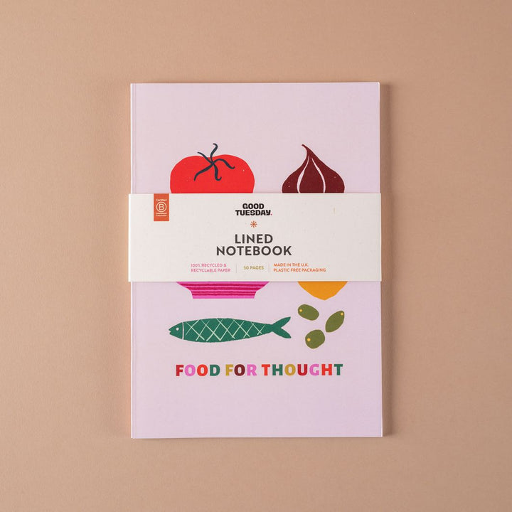 A5 Flavours Lined Notebook