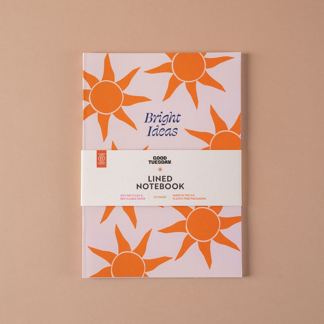 A5 Sunbeam Lined Notebook