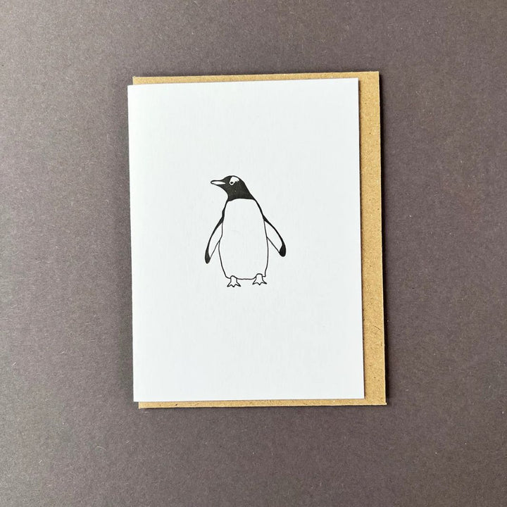 Gentoo Penguin Notecard